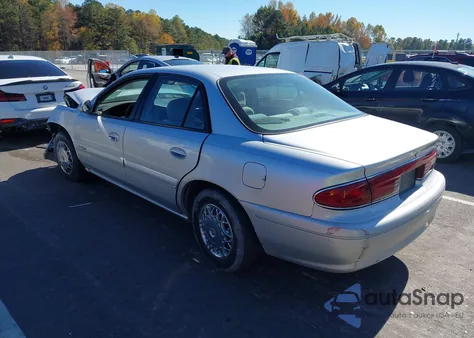 2002 Buick Century Custom z USA, uszkodzony, nr VIN 2G4WS52J221194458